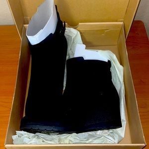 ugg black heel boots
